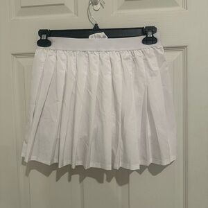 ALO Yoga White Mini Skirt